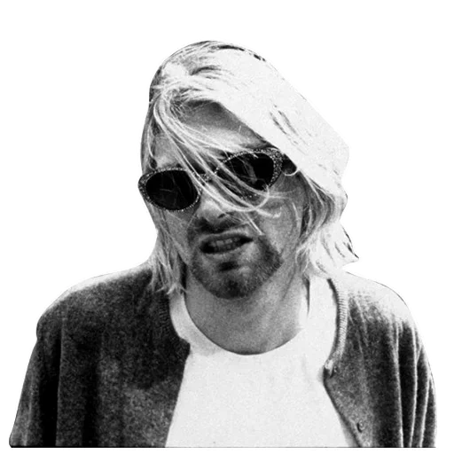 Эмодзи Kurt Cobain 😛