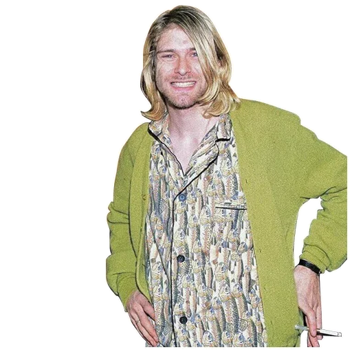Эмодзи Kurt Cobain 😒