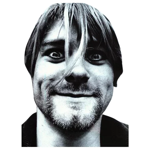 Telegram Sticker «Kurt Cobain » 😜
