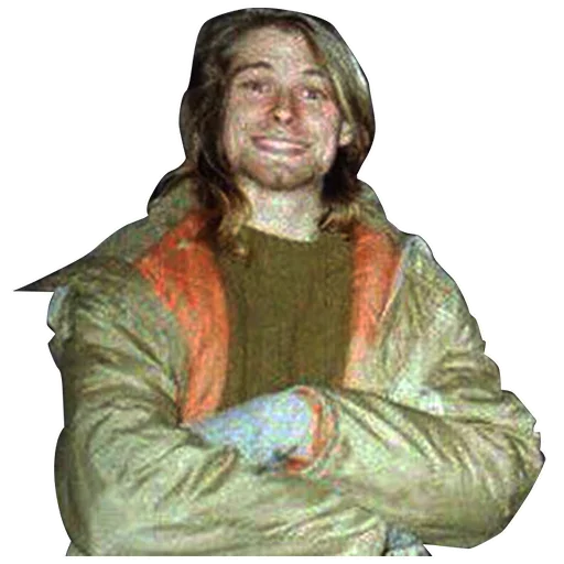 Kurt Cobain  sticker 😞