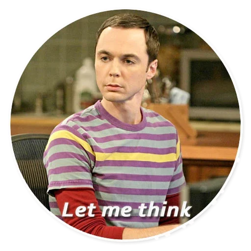The Big Bang Theory emoji 😶