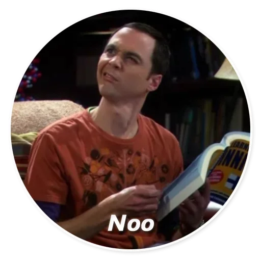 The Big Bang Theory emoji 😣
