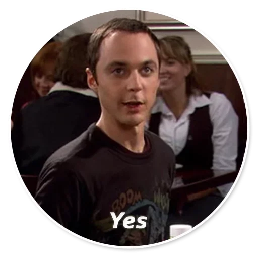 The Big Bang Theory emoji 😧