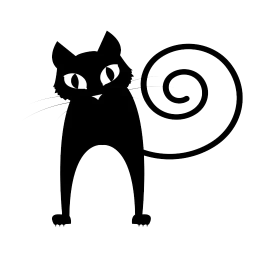 Black cat ✌️ emoji 🙁