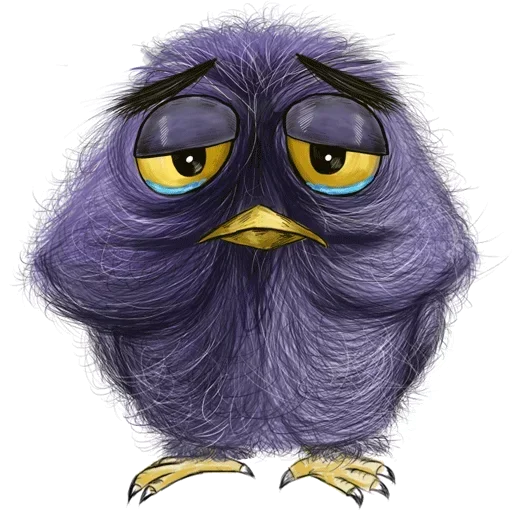 Стікер Telegram «Angry Birds» 😎