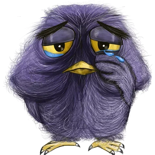 Стікер Telegram «Angry Birds» 🤑