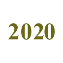 Эмодзи New Year 2021 1️⃣
