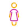 Neon  emoji 🙍‍♀️