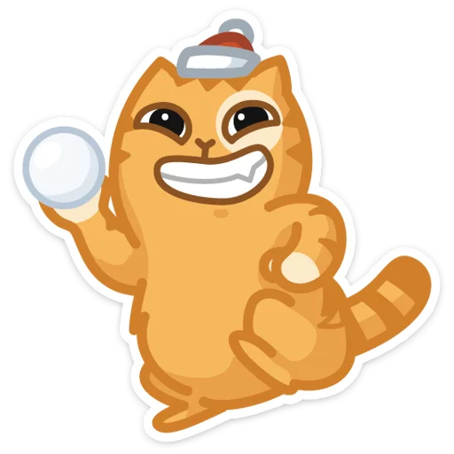 Новогодний Персик emoji 🎅
