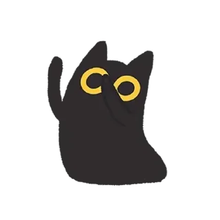 Night Cats  stiker 🙃