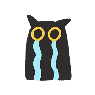 Night Cats  emoji 😭