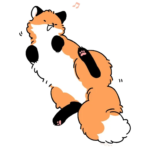 Telegram stickers Numsiri fox