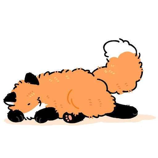 Numsiri fox emoji 💤