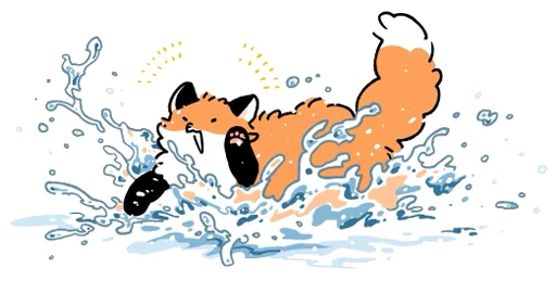 Telegram Sticker «Numsiri fox» 💧