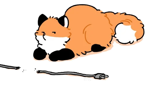 Numsiri fox sticker 🔌