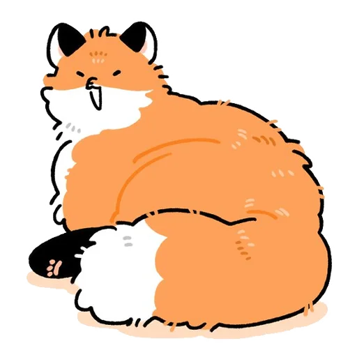 Numsiri fox sticker 😤