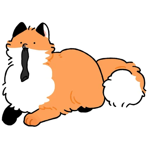 Numsiri fox sticker 🧦