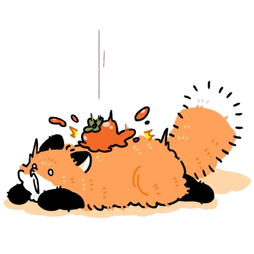 Telegram Sticker «Numsiri fox» 🍅