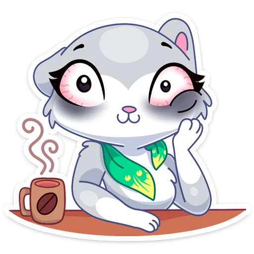 Telegram Sticker «Нура» 