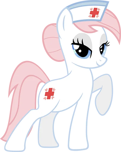Telegram Sticker «Nurse Redheart pack» 🥰