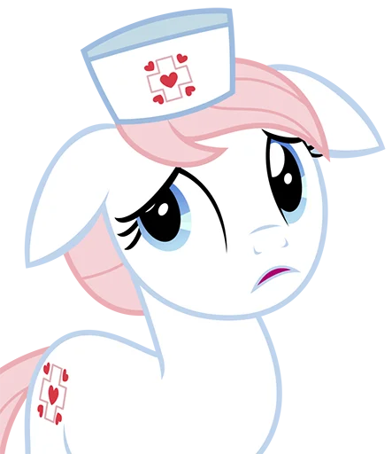 Nurse Redheart pack sticker ☹️