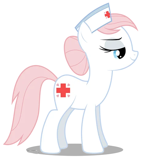 Nurse Redheart pack sticker 😏