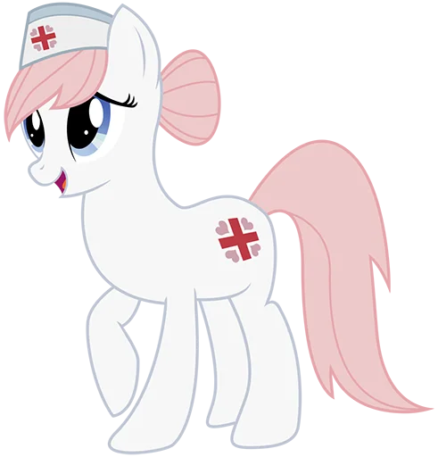 Nurse Redheart pack sticker 😇