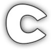 Telegram emoji «White font» ❤️