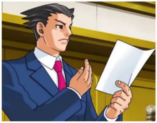 Стикер Objection! 🧐