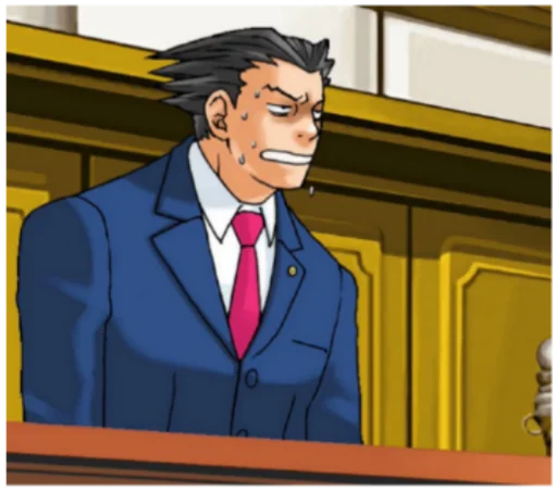 Стикер Objection! 😢