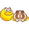 Эмодзи Obosrach Emoji 🐹