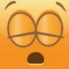 Telegram emoji «Одноклассники 🧡» 😪