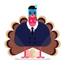 Office Turkey sticker 😰