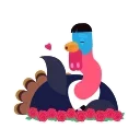 Office Turkey emoji 😴