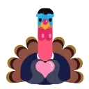 Office Turkey emoji 😐