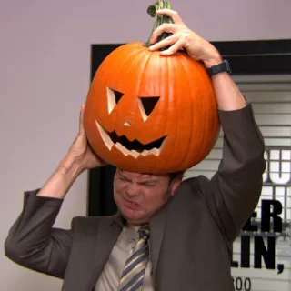 The Office Halloween stiker 🎃
