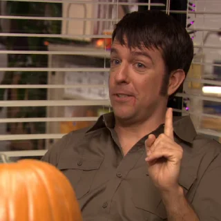 The Office Halloween stiker 🧛