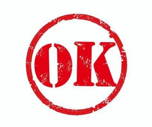 Telegram Sticker «Ok!» ⭕️