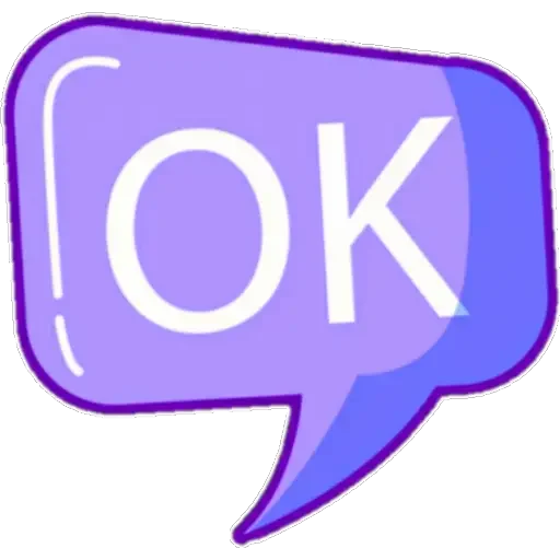 Telegram Sticker «Ok!» 🥺