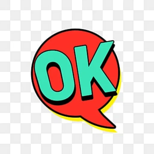 Telegram Sticker «Ok!» 🧩