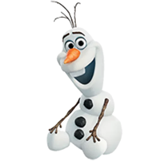Стікери телеграм Olaf Christmas