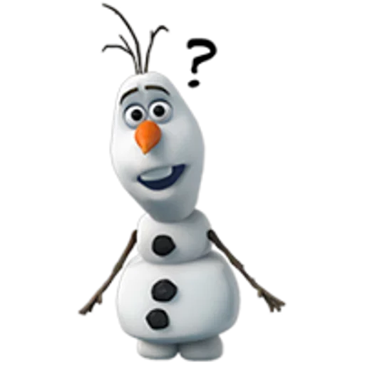 Эмодзи Olaf Christmas ⛄