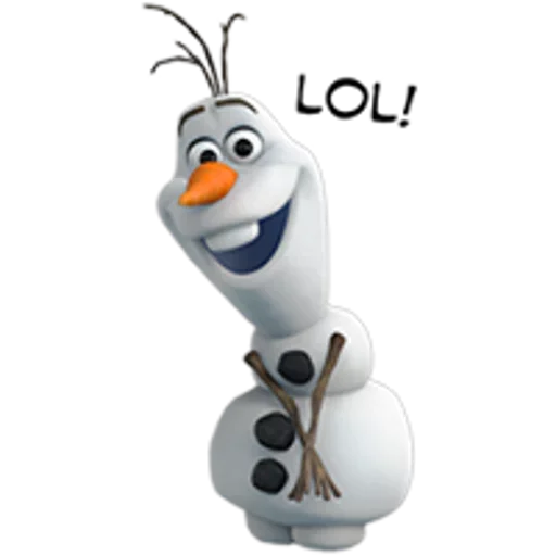 Olaf Christmas stiker ⛄