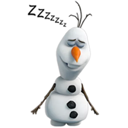 Емодзі Olaf Christmas ⛄