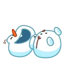 Snowman Olaf emoji 😂