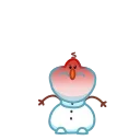 Емодзі Snowman Olaf ⛄