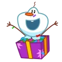 Эмодзи Snowman Olaf ⛄