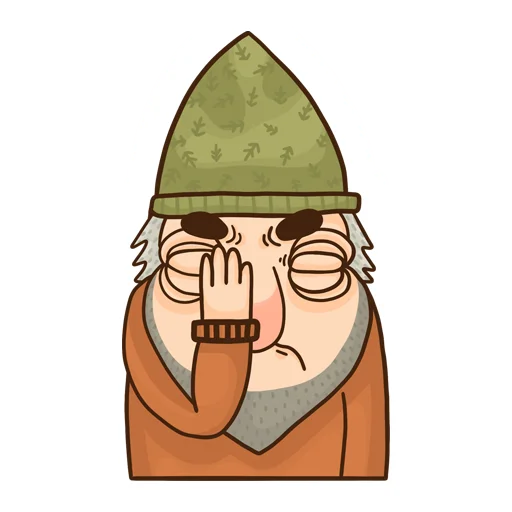 Емодзі Grumpy Gnome 🤦