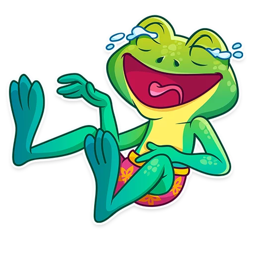 Telegram stickers Oliver the Frog