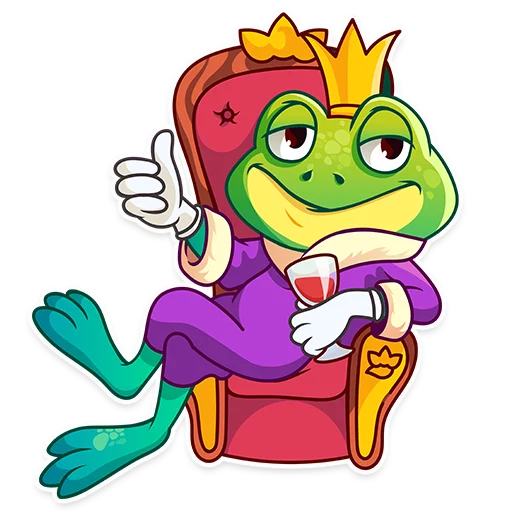 Oliver the Frog stiker 👍
